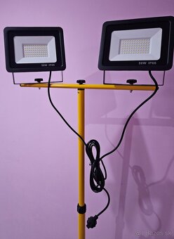 Led reflektory 2-100W + stojan - 8