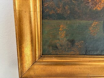 Olejomaľba na doske - 8