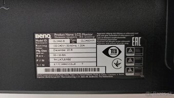 BENQ LED Monitor 24" FHD/TN/2ms/GL2460HM - 8