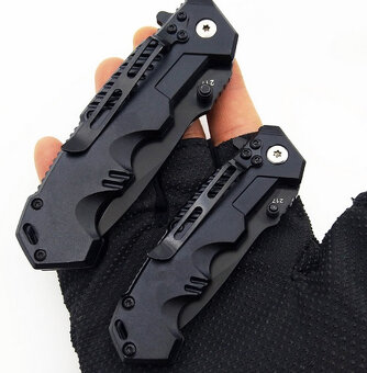 Vreckový nôž BLACK KNIFE s poistkou - 8