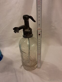 Zberateľské starožitne sifónky - 8