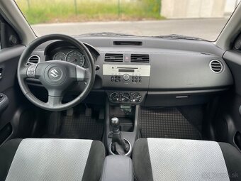 Suzuki Swift 1.3 edícia BLACK&WHITE, Rok 2010, iba 55 000 km - 8