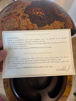Glóbus ZOFFOLI minibar - 8