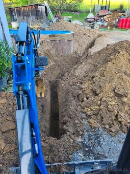 Výkopové a zemné práce Minibágrom ✅ - 8