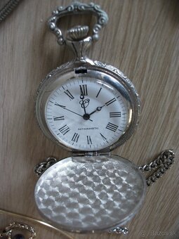 Predám hodinky-cibule polovnícky motív-dovoz Rakúsko. - 8