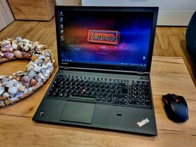 Výkonné LENOVO T540p - 15.6" - W10 - SSD - i5 - 8GB RAM - 8