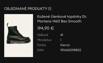 Dr. Martens 1460 Bex Smooth č. 41 - 8