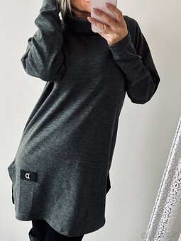 Damsky predlženy rolak grey D - 8