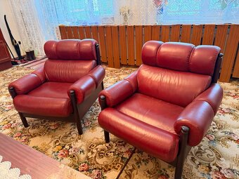 Kožená sedacia súprava - 8