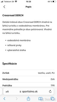 Detské topánky Crossroad vel.33 - 8