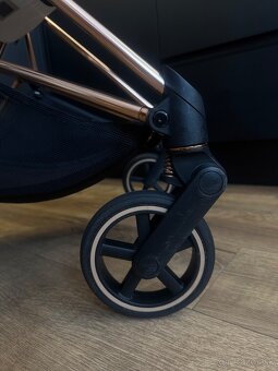 Cybex mios 3.0 rosegold s off white poťahom - 8