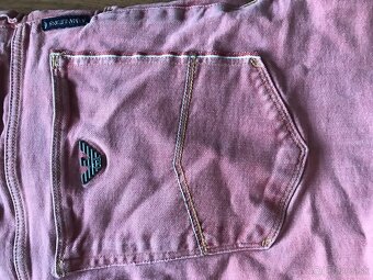 ARMANI originál pánske capri nohavice L - 8