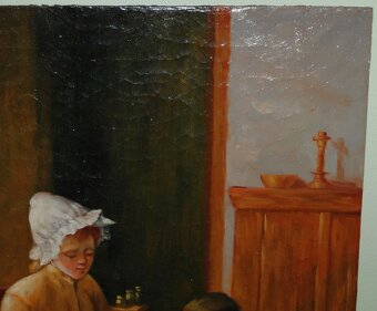 OBRAZ - Olejomaľba - Holandská škola - 8
