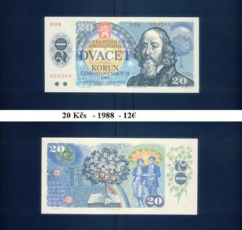 Bankovky Československo 2 - 8