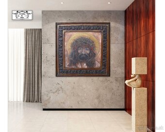 Maľba v ráme "Ježiš" - 8