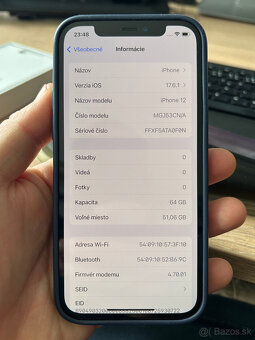 Apple iPhone 12 64GB Black - 8