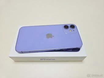 APPLE 12 MINI 64GB,PURPLE,ZDRAVIE BATERKY 100% - 8