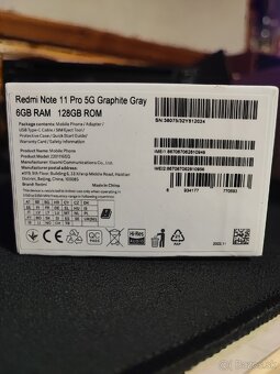 Predám Xiaomi Redmi Note 11 Pro 5G 6/128 - 8