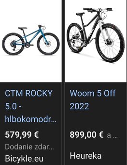 CTM Rocky 5.0, kolesá 24" - 8