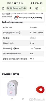 Elektrický krb aflamo cortez - 8