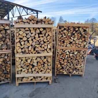 Palivové drevo v klietkach - kamiónové odbery - 8