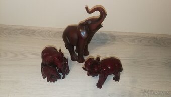 ✅ Dekoračné sošky slonov - rôzny materiál, veľkosť ✅ - 8