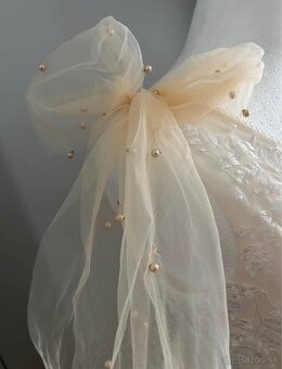 NOVÉ svadobné šaty predám - 8