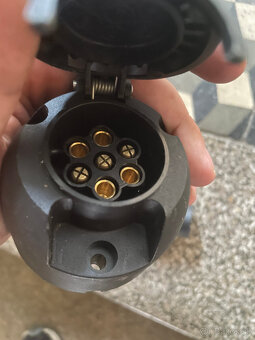 Predám 7-pin zásuvku a zástrčku TESAT pre príves/vozík - 8