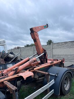 Renault midlum 12.180, hákový nosič kontejneru 1m, HR - 8