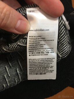 CALVIN KLEIN originál merino damsky svetrik S/M - 8
