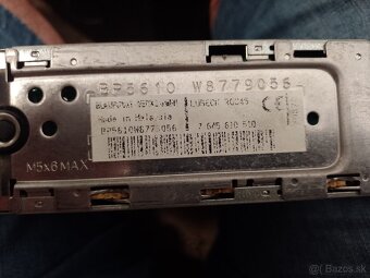 Predám radio Blaupunkt Lubeck Rcc45 - 8