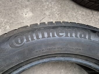 255/55 r19 zimné 4 ks CONTINENTAL dezén8,3 - 7,8 mm DOT202 - 8