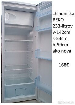 predám chladničku nerez aj bielu - 8