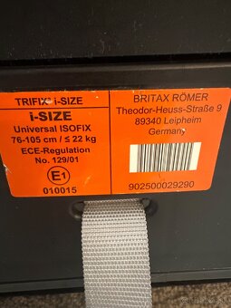 Romer Britax dualfix - 8