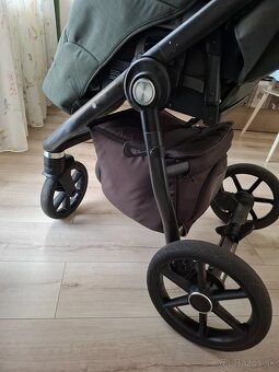 Predám kočík Roan coss night green - 8