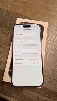 Vymenim iPhone 16 Pro Natural zaruka iStores + skla, obaly - 8