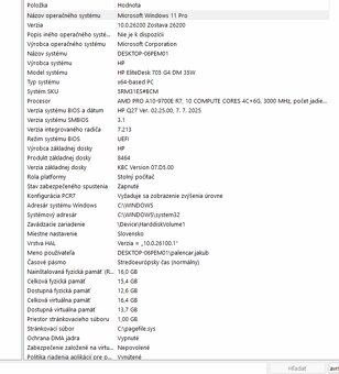 HP EliteDesk 705 G4 Desktop Mini (35W) - 8