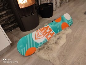 Snowboard 125 cm s viazaním - 8