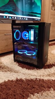 Herný produkčný PC-RTX 3080+Ryzen7+2xNVMe+ARGB+WIN11 PRO AAA - 8