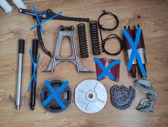 Prodám díly na Jawa 250/353 a jawa 250/559 - 8