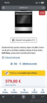 Elektrický sporák Amica - 8