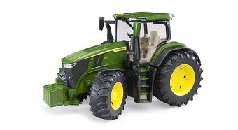 Traktor + vlečka + veľká garáž BRUDER - 8