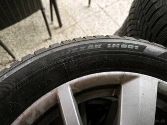 R17 Zimná sada Audi 5x112 215/55R17 Bridgestone - 8