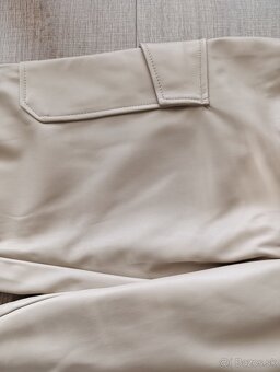 Koženkové nohavice 34 - 8