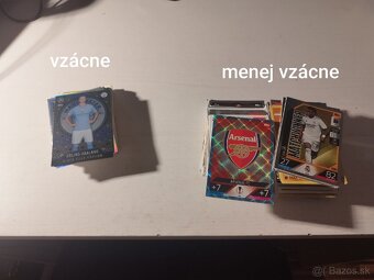 Zberateľské kartičky futbalových hračou match atack - 8