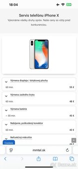 iPhone X 256GB prasknutý display - 8