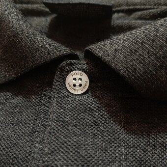 Polo Ralph Lauren sport sivá polokošeľa s krátkym rukávom M - 8