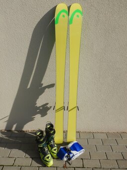 skialpový set, málo používaný, lyžiarky č. 42-43, lyže 170cm - 8
