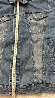 Pánska,kvalitná džínsová bunda DIESEL - veľkosť XL - 8