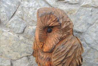 Drevorezba sova - 8